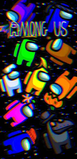 Snyggamong Us Trippy. Wallpaper