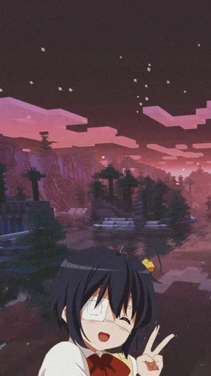 Pfp Imut Untuk Tiktok Minecraft Anime Wallpaper