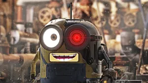 Kybernetinen Minion Hybridihahmo Wallpaper