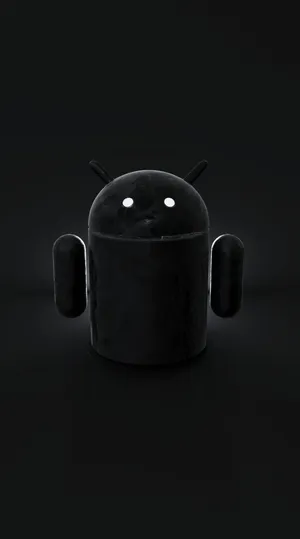 Donker Android 3d Logo Wallpaper