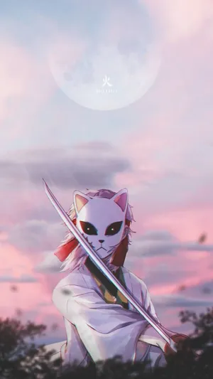 Demonslayer Makomo Gutes Profilbild Wallpaper