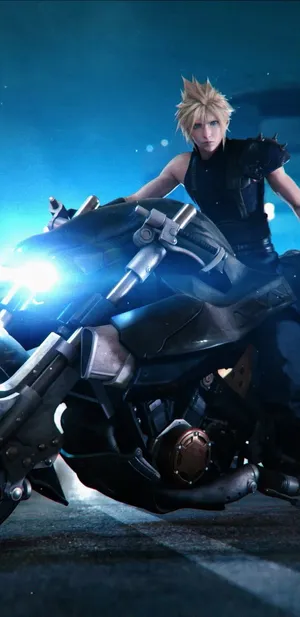 Final Fantasy Iphone Motorcykel Tapet Wallpaper