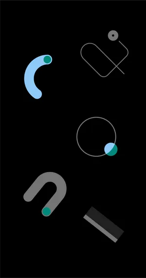 Google Pixel 4k Garis Abstrak Wallpaper