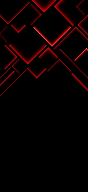 Google Pixel 4k Pola Neon Merah Wallpaper