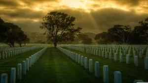 Kirkegård Wallpaper