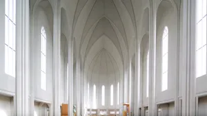 Tangki Kolom Tinggi Hallgrimskirkja Wallpaper