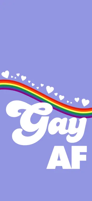 Lilaästhetisches Lgbt Iphone Hintergrundbild Wallpaper