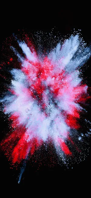 Flydende Eksplosion Iphone 12 Wallpaper