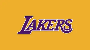 Los Angeles Lakers Ordmerke Wallpaper