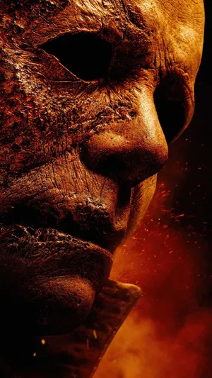 Tilpas din telefon med det markante tapet af den spøgelsagtige Michael Myers. Wallpaper