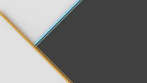 Weißund Grau Minimalistisches Abstraktes Desktop Wallpaper