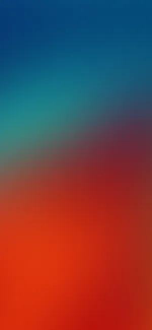 Minimalistisk blå rød gradient Oppo A5s-tapet. Wallpaper