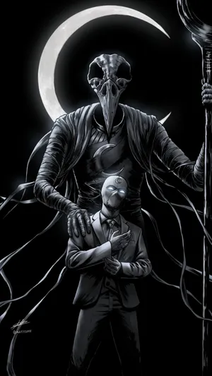 Moonknight-poster Gutes Profilbild Wallpaper