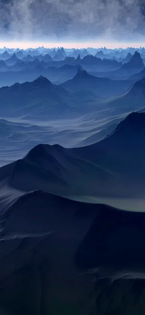 Bjerg iPhone 12 tapet Wallpaper