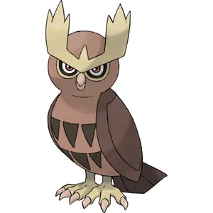 Noctowl Pokémon Personage Wallpaper