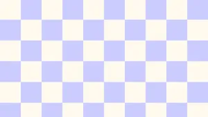 Periwinkle Blå Checkered Wallpaper