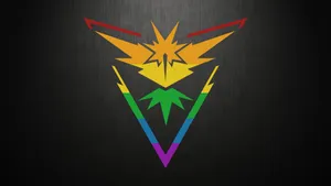 Zapdosrainbow Logo Orgulho Da Área De Trabalho. Wallpaper