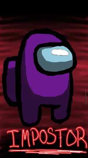 Violetti Among Us -petos Wallpaper