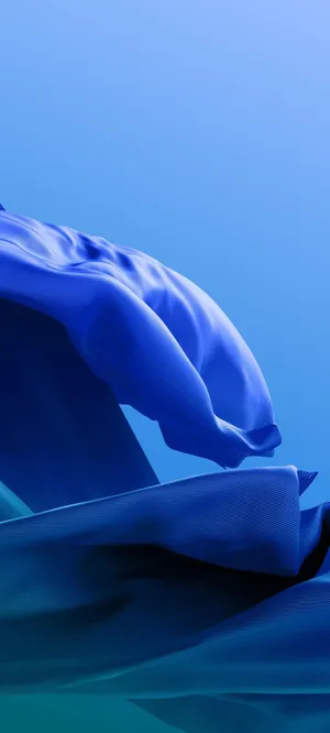 Realme 7 Kain Biru Wallpaper