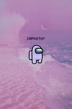 Glittrandeamong Us Impostor Wallpaper