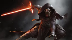 Karakter Kylo Ren Star Wars Wallpaper