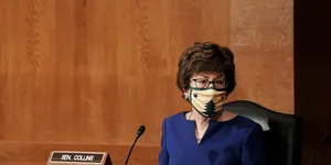 Susan Collins Kerstmasker Wallpaper