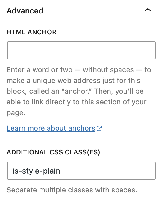 Adding additional CSS for the Quote block