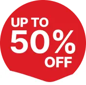 Up to 50% off