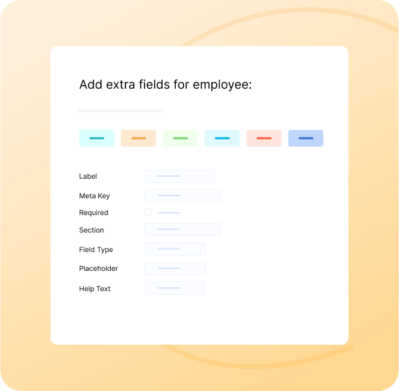 Add extra field for employee with this WordPress HRM