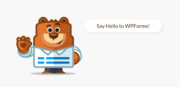 Sag Hallo zu WPForms
