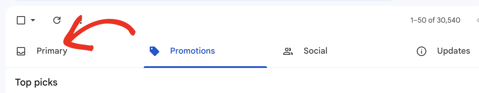Gmail promotions tab - WPForms Gmail promotions tab