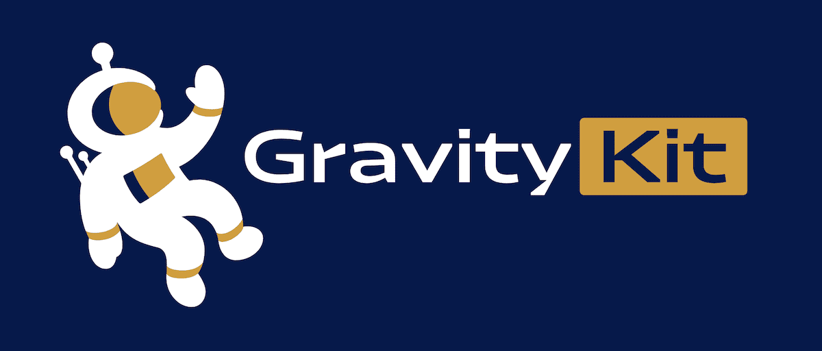 The GravityKit logo.