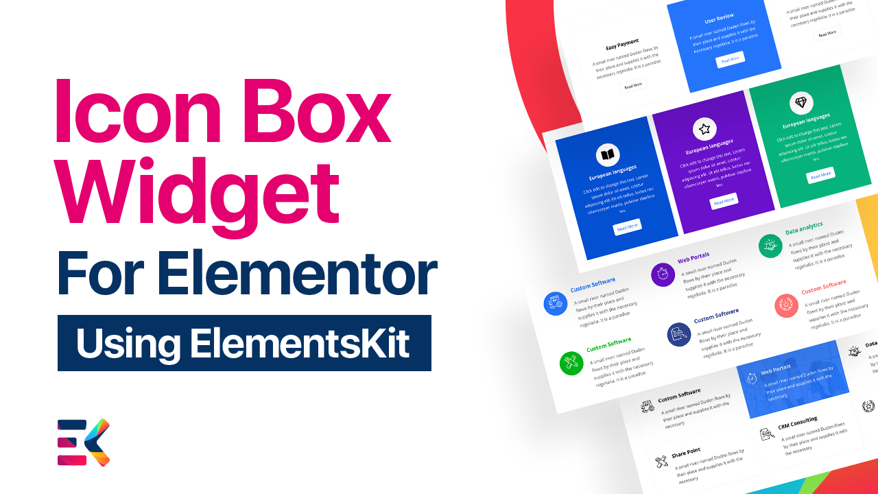 Icon-Box-Widget für Elementor