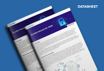 아리아카 보안 SD-WAN 데이터시트: 제로 트러스트 네트워킹