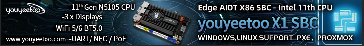 Youyeetoo X1 x86 SBC