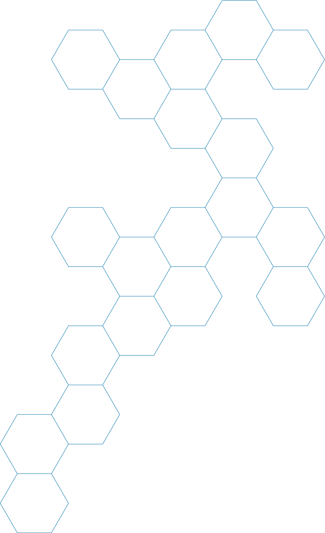 Honeycomb pattern