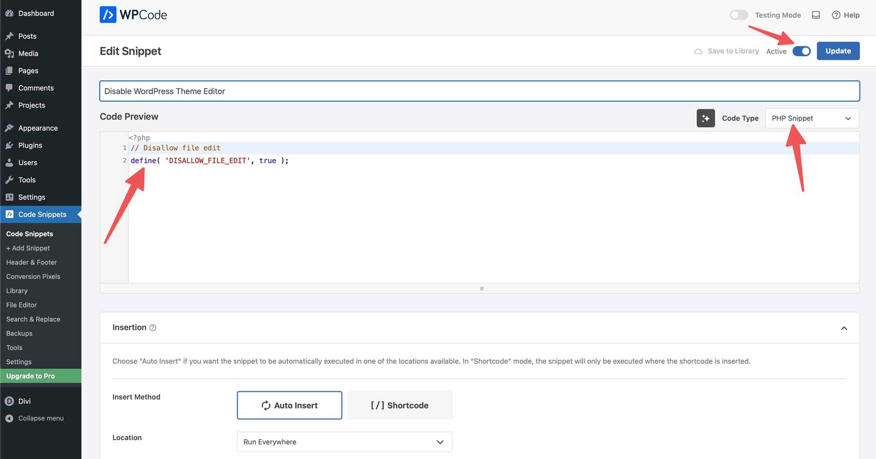 WordPress best practices for security