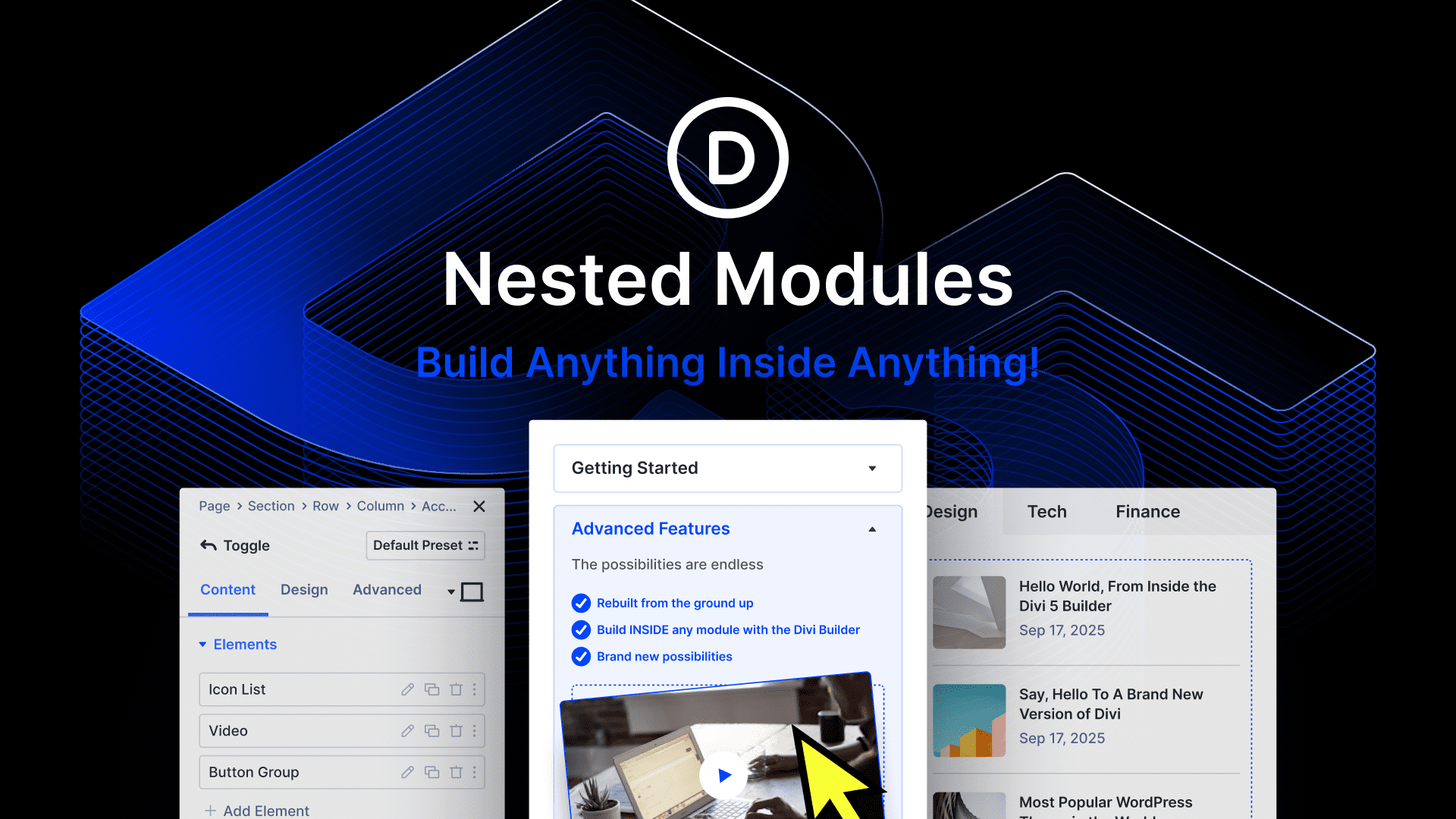 Introducing Nested Modules For Divi 5
