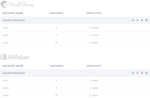 Email Optin Account Management