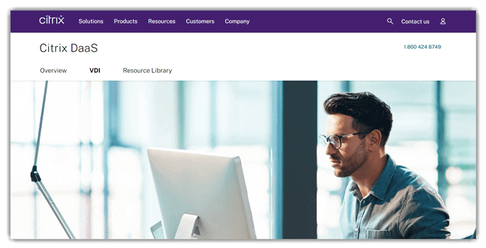 Citrix พื้นที่ทำงาน