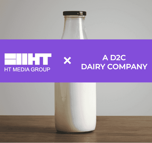 Hindustan Times x A D2C Dairy Company