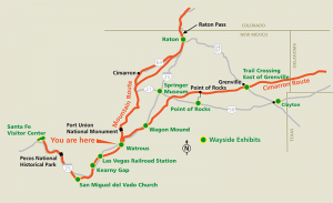 Santa Fe Trail in New Mexico