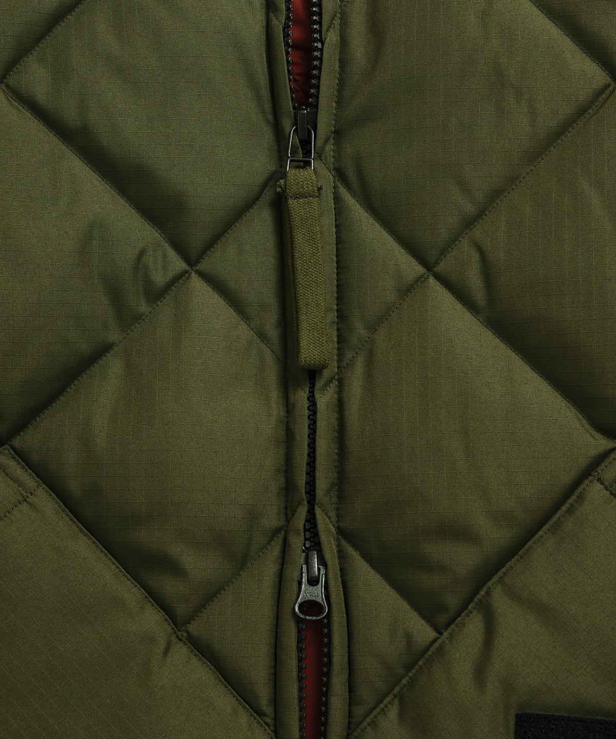 リップストップ、プレミアムダウン(800FP) 　ジップ