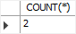 MySQL COUNT star with a WHERE clause