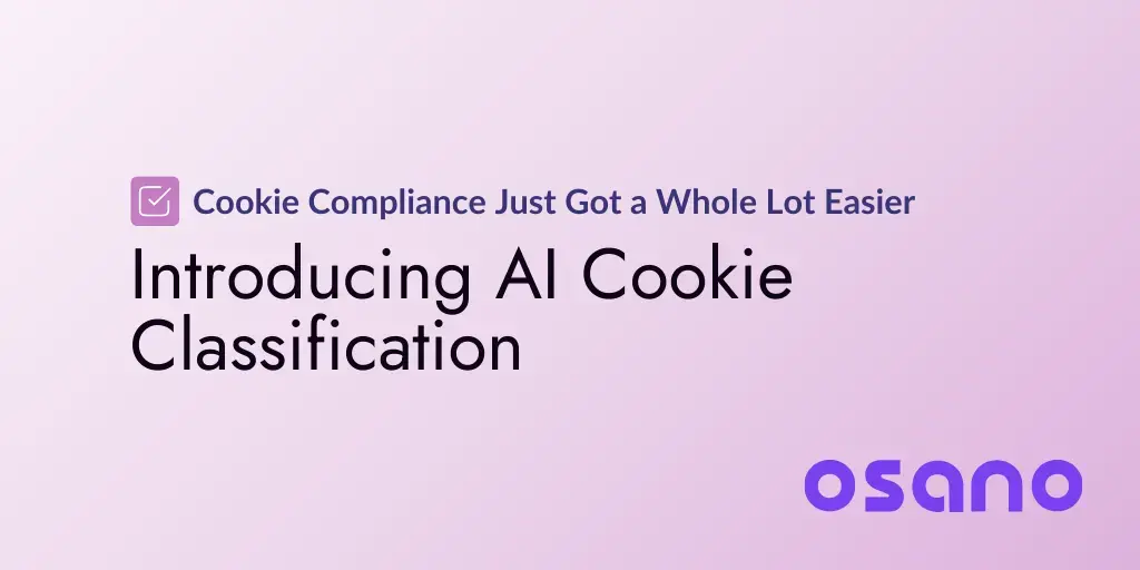 AI cookie classification hero image