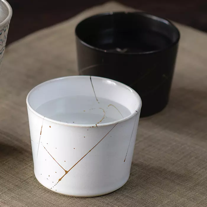 日本の極み 京焼・清水焼 金銀彩カップ