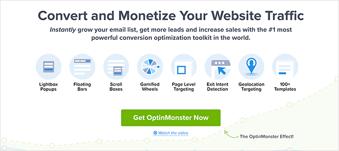 OptinMonster create mobile friendly WordPress popups