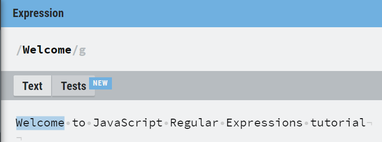 JavaScript-RegEx