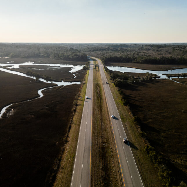 This aerial picture shows Sheldon, South Carolina. -- health coverage from STAT