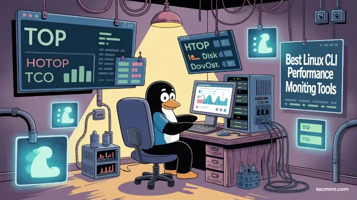Linux Performance Monitoring with Command-Line Tools